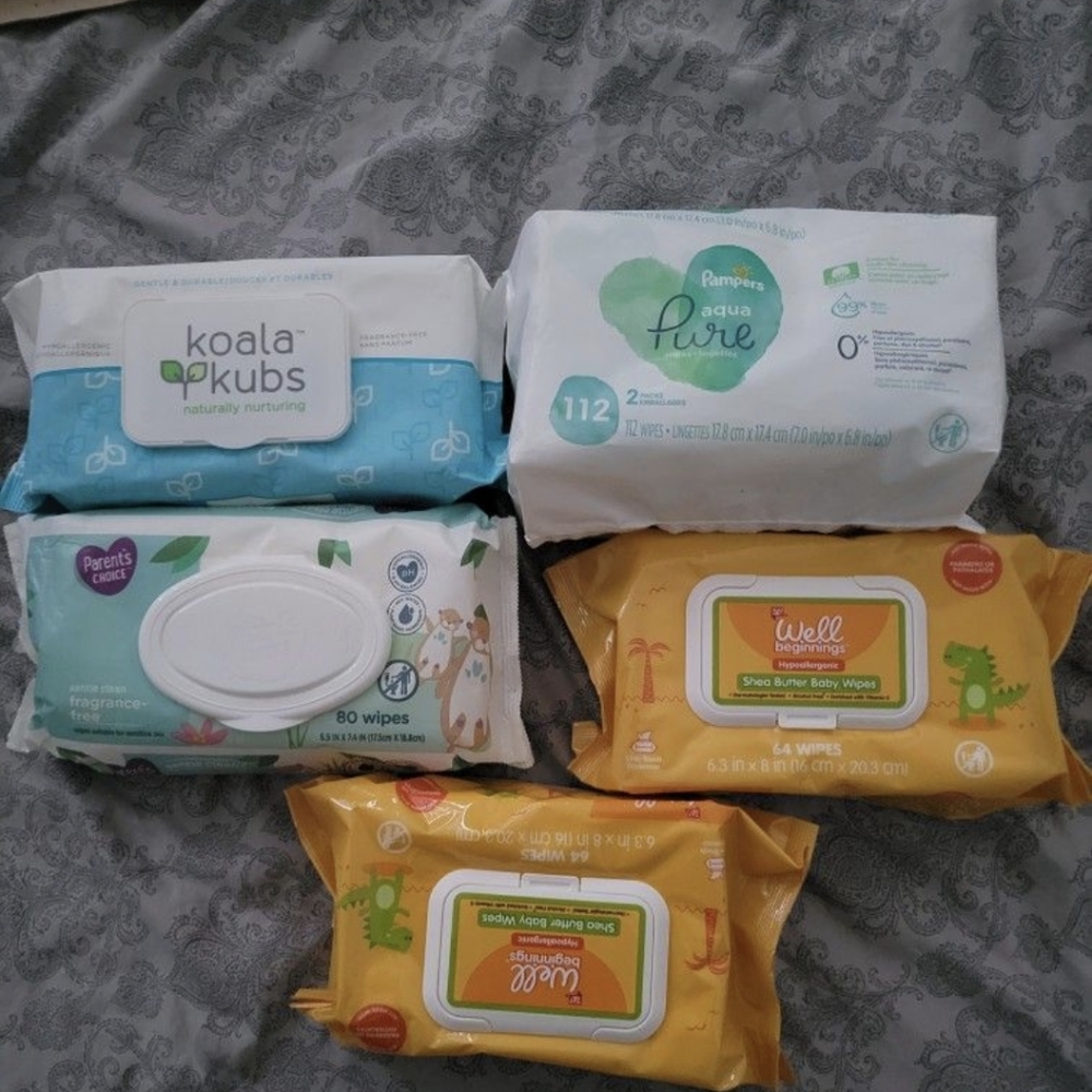 Baby variety wipes